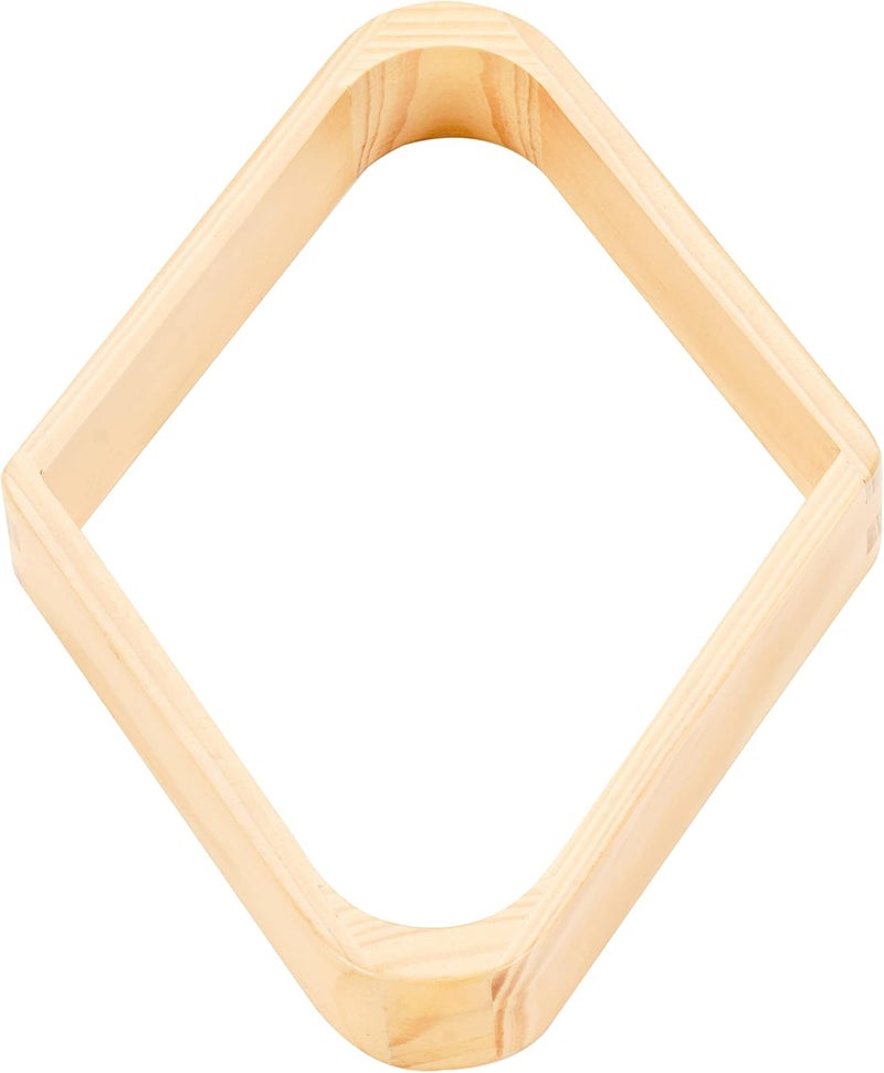 CRICAL Wooden Billiard Ball Rack Billiard 8-Ball Triple-Cornered Rack and 9-Ball Diamond Billiard Rack for Billiard Pool Table Accessories - Image 1